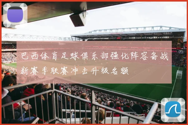 巴西体育足球俱乐部强化阵容备战新赛季联赛冲击升级名额