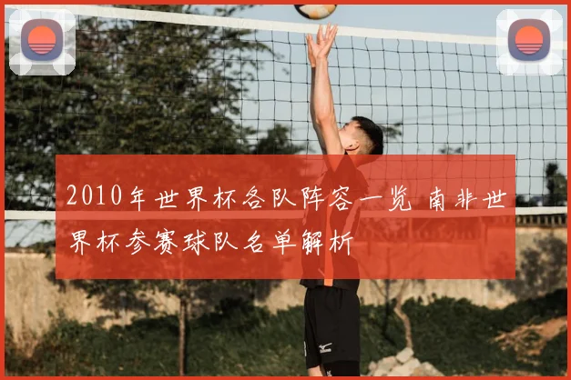 2010年世界杯各队阵容一览 南非世界杯参赛球队名单解析