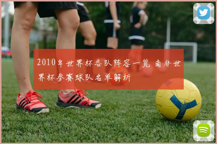 2010年世界杯各队阵容一览 南非世界杯参赛球队名单解析